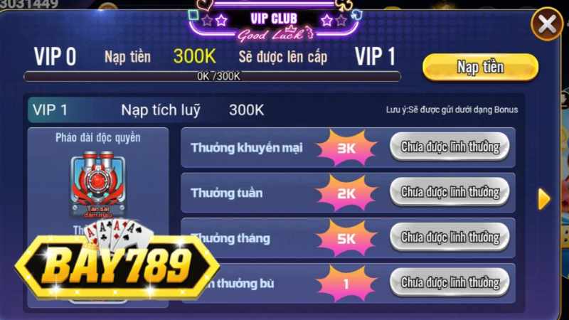 Bay789 Tung ra sự kiện đặc biệt dành riêng cho Vip 